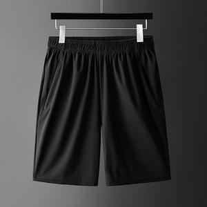 단색 기능성 스포츠 트레이닝 헬스 운동복 아이스 쿨 냉감 반바지