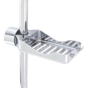 초간단 설치 비누받침대 욕실 슬라이드바 샤워바 해바라기샤워기 홀더 거치대 행거 비누대