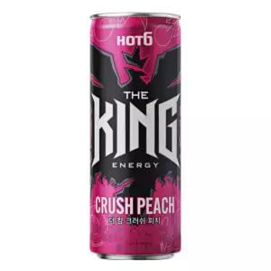 롯데 핫식스 더킹 크러쉬 피치 355ml x 24캔 음료수