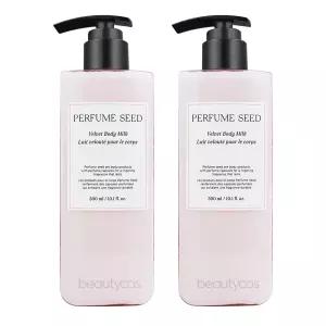 2개 더페이스샵 퍼퓸씨드 벨벳 바디 밀크 300ml