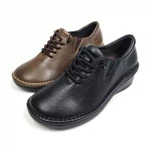 의정부수제화 소가죽 스티치 발편한 쿠션 여성 단화 가죽로퍼 편한 여성화 신발 4.5cm