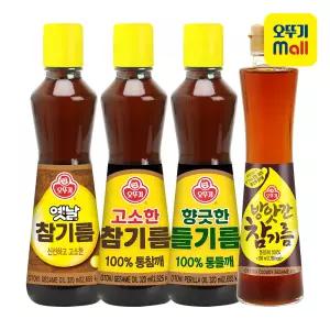 [본사직영] 오뚜기 옛날/고소한 참기름 들기름 4종 골라담기 모음전