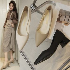 발편한 3cm 5cm 7cm 여성화 펌프스 구두 장식 외출용 굽힐 하이힐