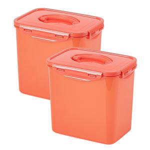 이지앤프리 사각사각 김치통 숙성지연 용기 4.3L, 2개