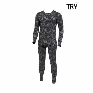 [하프클럽/TRY]남성 쟈카드 내의 상하세트 H22