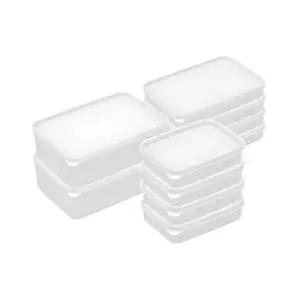 말랑납작이 처음세트 유연한 냉동실 정리용기 식기세척기 가능