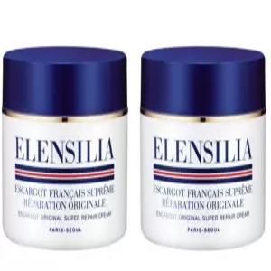 (100시간보습)엘렌실라 슈퍼 달팽이크림 50g 2개