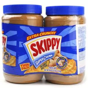 코스트코 SKIPPY 스키피 슈퍼청크 피넛버터 땅콩버터 2.72kg 1.36kg x 2개)