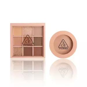 3CE (세트) 멀티 아이 컬러 팔레트 + 페이스 블러쉬