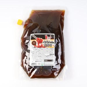 올패드 소문난 육회소스 간장맛 2kg 대량 육사시미