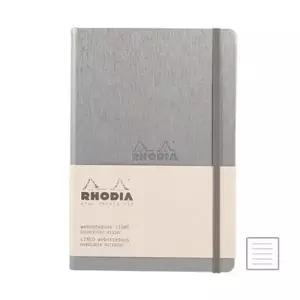 로디아 뷰티크 웹노트 A5 실버  줄지 .RD118607C