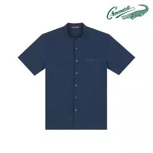 [크로커다일]약써커 차이나 카라 반팔 남방 CDAAAWS2455