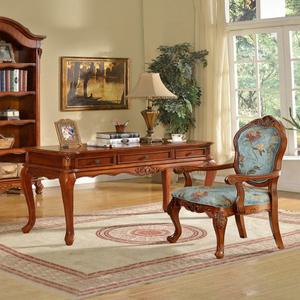 마호가니 고급 책상 서재가구 고가구 제품 사장 슬로 우드