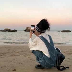 여성 멜빵 바지 여름 하라주쿠 스타일 복고풍 오래된 청바지 데님팬츠 오버롤