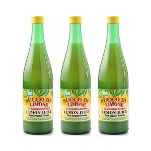 유로푸드 유기농레몬쥬스 500ml X 3병 레몬즙 100% 하이볼 레몬수