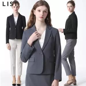 [리스트] 세미 원버튼 숏 셋업 재킷