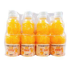 [삼다몰]제주 감귤 천혜향 착즙주스 330ml 8병