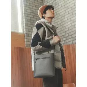 [빈폴ACC](BE49D2M03J)먼데이 세로 메신저백 - 올리브