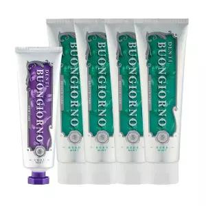 [하프클럽/아토세이프]덴티본조르노 치약 구취 170g 4개+잇몸 100g 1개