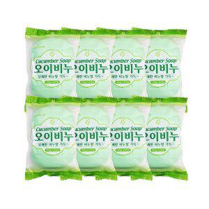 [기타]감동 오이비누(100g 2개입)-8개 세수비누 미용비누 화장비누 목욕비누