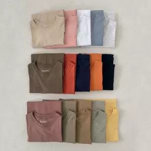 [시크릿라벨] [15컬러/빅사이즈] 라운드 기본 긴팔티