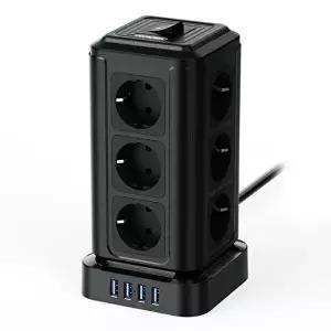 [텔로]텔로 타워멀티탭 16구 (USB 4구 포함)