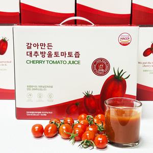 성심팜 국내산 갈아만든 대추방울 토마토즙 120ml 50포