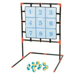 Kaiser (카이저) 스트럭 아웃 KW-330 피칭 타겟 게임 볼이 붙는 간단 조립 볼 12개 첨부