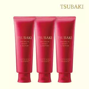 츠바키 프리미엄 모이스트 리페어 트리트먼트 160g 3개