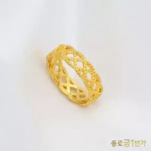 여자 순금 반지 볼 레이어드 3.75g
