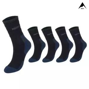 네파 어드벤처 쿠션 등산 중목 블랙 남 5팩 NPCABMDL-BK5