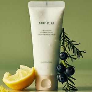 [공식][클리어런스]아로마티카 서큘레이팅 마사지 크림 주니퍼베리&레몬100ml
