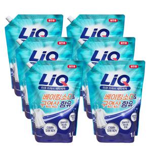 리큐 프레쉬 세탁세제 일반용 1.6 X6개(1box)