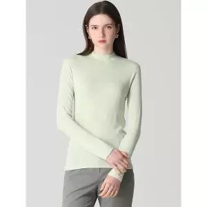 [쉬즈미스]스프링 울 블렌드 모크넥 니트 탑  택가격  78000원 _P387400539