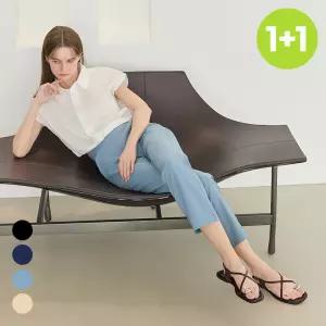 원+원 에버라스트 여자 밴딩 팬츠 릴렉스핏 슬랙스