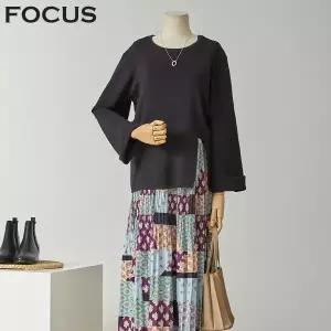[롯데백화점]포커스 빈티지니트세트원피스(FS2A7OP0134)