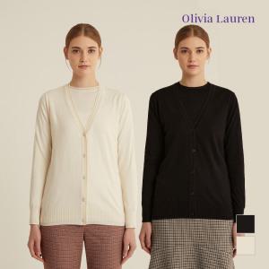 [올리비아로렌] 코튼실크 가디건_VOCBCXS2221