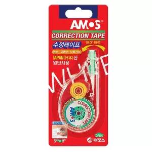 Q 아모스 수정테이프 5mmx8M