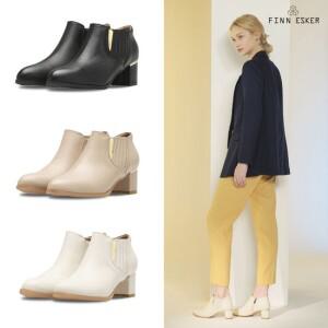 [FINNESKER] 천연 양가죽 부티힐 슈즈 BS133