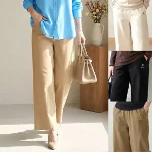 [엄마옷 로즈맘] 탄지와이드면바지