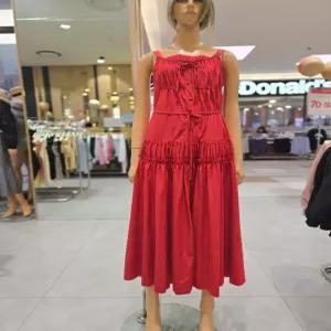 [에고이스트] 플리츠 주름 리본 포인트 민소매 원피스   EQ2WO-563