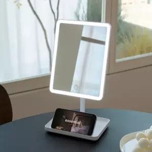 윈세프 탁상용 LED 거울 WM05 화장대 스탠드거울