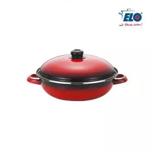 [롯데백화점]이엘오 ELO 빨강법랑 웍 28cm