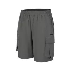 [아웃도어스/씨엔엔 어패럴]테크 스트레치 스판 밴딩 카고 반바지 카키