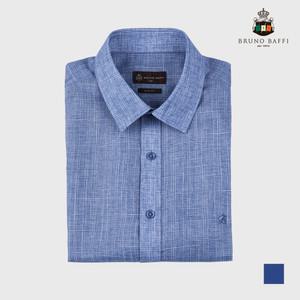 [BRUNO BAFFI] 모시조직감  반팔D셔츠_MANTSXM3351