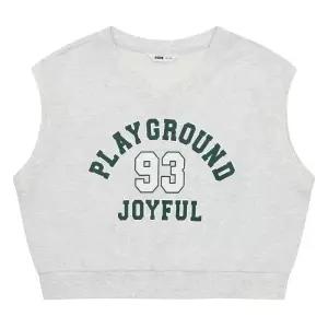 소이세이브존07브이넥크롭셋업조끼25M5781