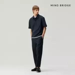 마인드브릿지 [올데이쿨]릴랙스핏원턱린넨라이크밴딩팬츠 MZPT3134
