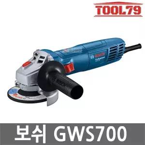 보쉬 GWS700 유선 그라인더 710W 100mm 연마석 포함 M10 전기 절단 GWS6-100 후속