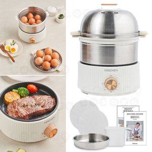 헤르젠 올스텐 3단 멀티 만능 찜기 전기 쿠커 냄비 그릴 올인원 야채 계란찜기