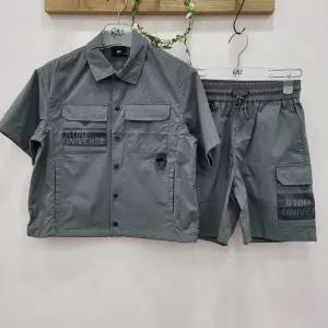 [레노마키즈]남아 아노락반바지세트 셔킷반팔반바지 세트(2425B326 2425P237)_CJ